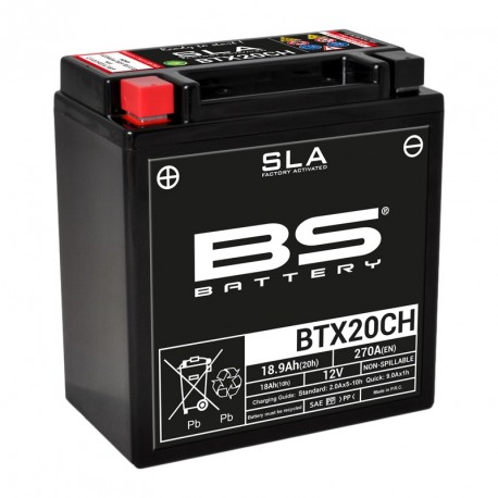 Batterie BS 12v - 18ah - BTX20CH - 150*87*161
