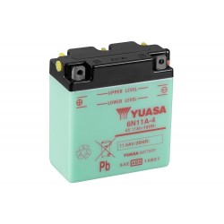 Batterie YUASA 6N11A-4 conventionnelle