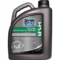 Huile moteur 2T BELRAY - 4 Litres - H1-R RACING 100% SYNTHETIC ESTER