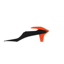 Ouïes de radiateur RACETECH noir/orange KTM