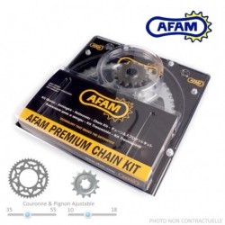 Kit Chaine AFAM - 900 TORNADO TRE RS 04-06 BENELLI - Acier - Chaine 525 XSR2 -Renforce