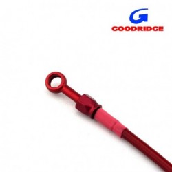 Durite Aviation 90cm ROUGE - Raccords ROUGE