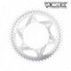Couronne VORTEX - TRIUMPH 675 Daytona 06-16 - Argent (ref:775)