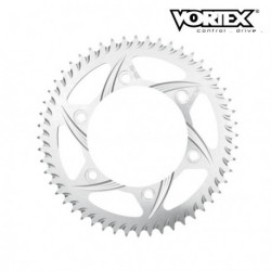 Couronne VORTEX - TRIUMPH 900 Thruxton 01-06 520 Conv - Argent (ref:526A)
