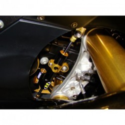 Kit fixation pour amortisseur de direction HYPERPRO - BMW S1000 RR 2012 (Amortisseur non fourni)